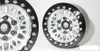 SSD 1.9" Mesh Beadlock Wheels (Silver) SSD00534 6 bolt mount 12mm Hex scale