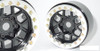 SSD 1.9" Boxer Beadlock Wheels (Black) SSD00540 6 bolt mount 12mm Hex scale