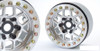 SSD 1.9" Boxer Beadlock Wheels (Silver) SSD00542 6 bolt mount 12mm Hex scale