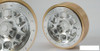 SSD 1.0" Aluminum / Brass Boxer Wheels (Silver) SSD00554 7mm Hex SCX24 18th D90