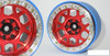 SSD 2.2" Boxer PL Beadlock Wheels RED SSD00565 Axial Ryft Losi Baja Rey ProLine