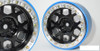 SSD 2.2" Boxer PL Beadlock Wheels BLACK SSD00567 Axial Ryft Losi Baj Rey ProLine