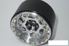 SSD 2.2" Boxer PL Beadlock Wheels SILVER SSD00569 Axial Ryft Losi Rey ProLine