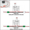 Etronix JR / Futaba Switch ET0782 ON/OFF loom servo connector plug power LED