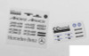 CLEARANCE 30% DISCOUNT Emblems Set for Mercedes-Benz Arocs 3348 6x4 Tipper Truck VVV-C0530 RC4WD