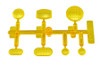 AXIAL LED Lens Set Yellow Clear 4pc Fits AX80045 LED Light Holder Lenses AX80049