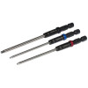 MIP Speed Tip Ball Hex Driver Set Gen 2 Metric 2 2.0 2.5 3.0 mm MIP9616 tol BITS