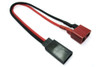 Etronix Futaba Female Connector To Deans Female Plug ET0814 T-plug to Servo wire