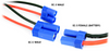 Etronix EC3 Male ESC To Tamiya Female One-Piece Adaptor Plug ET0850ET EC-3