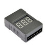 Etronix 1-8S LiPo Battery Cased Voltage Meter w/ Alarm ET0239A Buzzer 1 to 8S