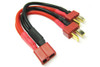 Etronix Deans 2S Battery Harness For 2 Packs In Parallel 14Awg Silicone Wire ET0708
