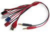 Etronix 4.0mm Bullet to Deans Futaba JST TRX Tamiya EC3 DIY Extra Wires ET0280