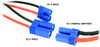 Etronix 4.0mm Bullet to Deans Futaba JST TRX Tamiya EC3 DIY Extra Wires ET0280