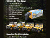 FMS 1/24th Land Rover Discovery First Gen RTR Yellow FMS12483RTRYL FCX24M
