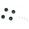 FMS FCX24M Hex Wheel Adapter and Pin FMS-C3417 4x Hexes FCX24 M
