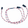 Etronix 60cm 22AWG Futaba Twisted Y Extension Wire ET0755 Servo light bar lead