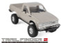 RC4WD Trail Finder 2 Truck Kit w/1982 Toyota Pickup Hard Body Complete Z-K0070