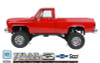 RC4WD Trail Finder 2 LWB RTR w/Chevrolet K10 Scottsdale Hard Body RED Z-RTR0066