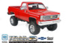 RC4WD Trail Finder 2 LWB RTR w/Chevrolet K10 Scottsdale Hard Body RED Z-RTR0066