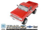 RC4WD Trail Finder 2 LWB RTR w/Chevrolet K10 Scottsdale Hard Body RED Z-RTR0066