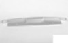 Slick Metal Front Bumper for JS Scale 1/10 Range Rover Classic Silver VVV-C0685