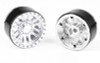 RC4WD Dirty Life 1.7" Canyon Pro Beadlock Wheels Z-W0052 6 Twin Spoke CHROME