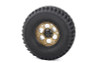 RC4WD KMC 1.9" Dirty Harry Beadlock Wheels Z-W0089 GOLD / Brass Inc Black Hub RC