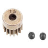 Axial SCX10 Steel PINION gears 15t 48P AX30573 XR10 AX10 Wraith Small Motor Gear