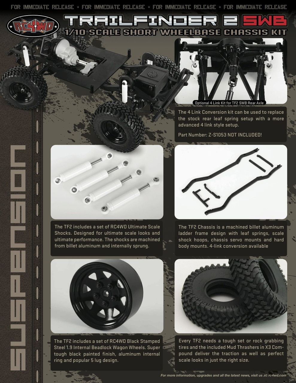 RC4WD Trail Finder 2 Truck Kit 