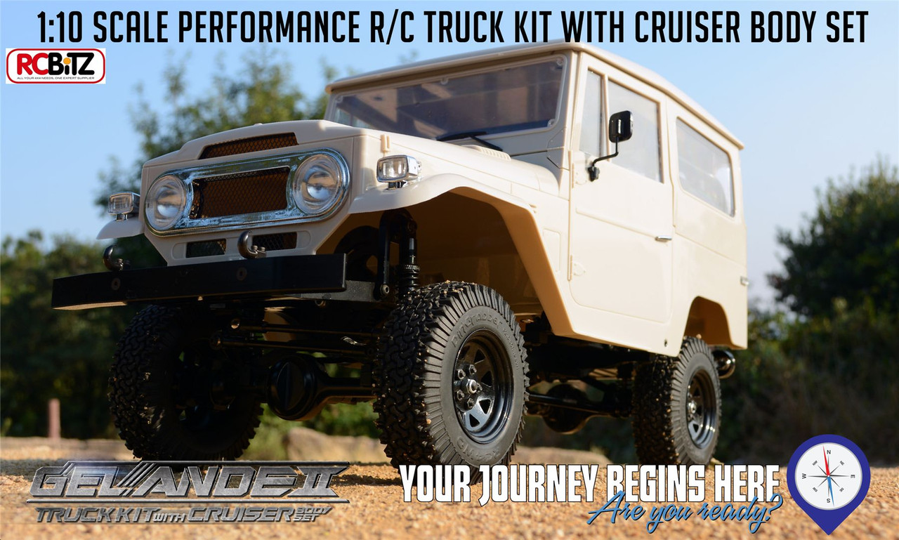 Gelande II Truck KIT Toyota CRUISER HARD Body Detail Interior FJ40
