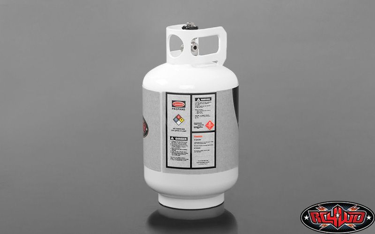 Black Dino Toy 10th Aluminum Propane Tank Gas Bottle White Rc4wd Z S1613 Rc Rc Bitz