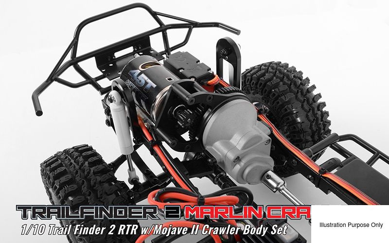 RC4WD Marlin Crawlers COMP Ready Trail Finder 2 RTR Mojave II Z