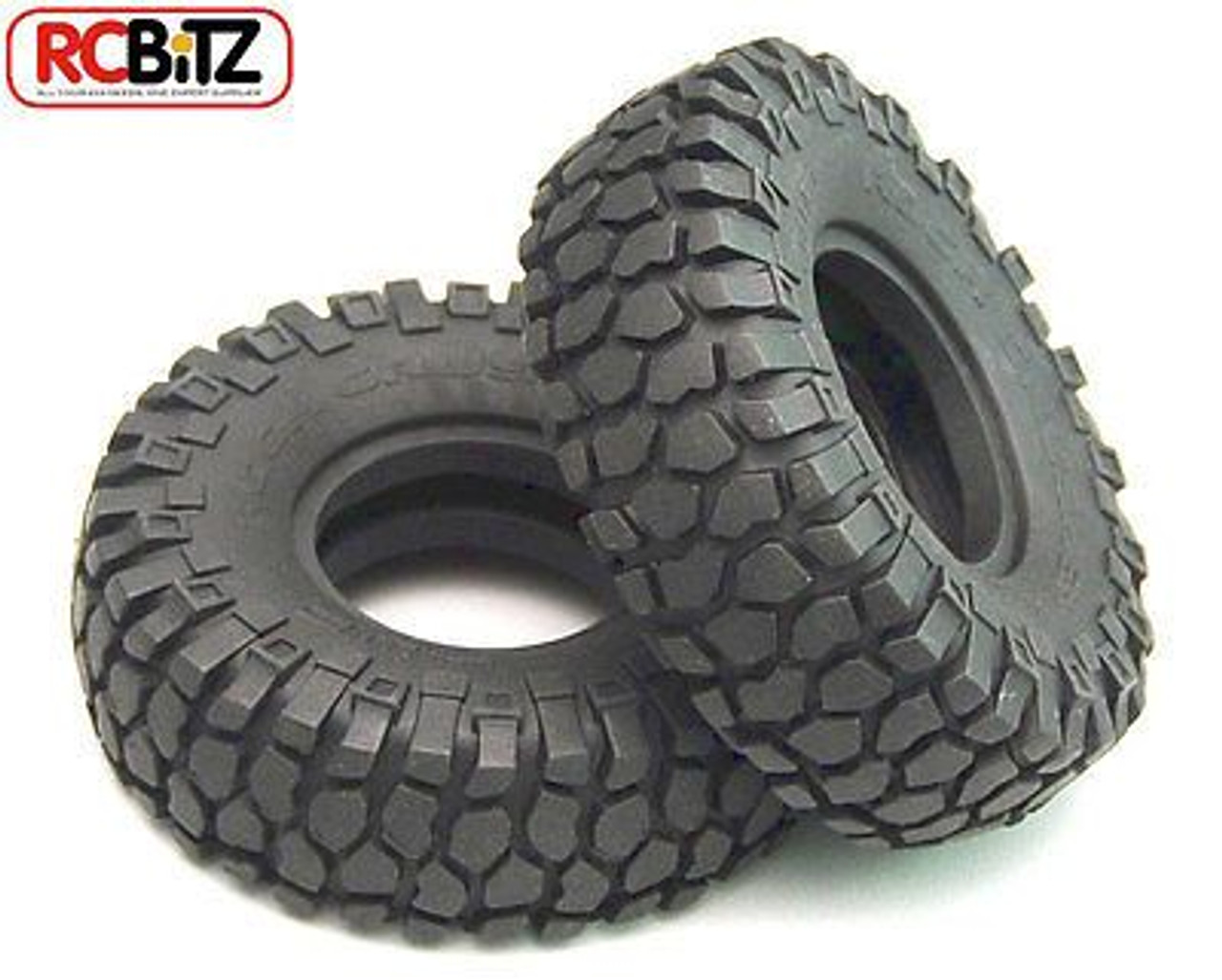 Rock Crusher X/T Tires 1.55 Scale Tyre Square Truck tread X3