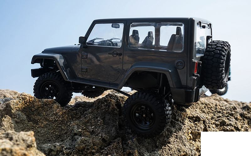 Z-RTR0037 RC4WD 1/18 Gelande II RTR w/Black Rock Body Set Z