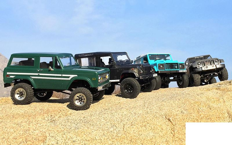 Z-RTR0037 RC4WD 1/18 Gelande II RTR w/Black Rock Body Set Z