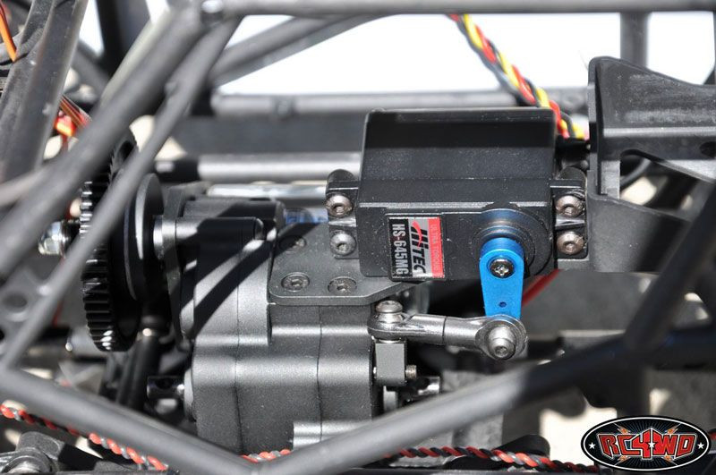 INTEGY CNC Machined Hi-Lift Gearbox Conversion For Axial Wraith 2.2 Rock Racer