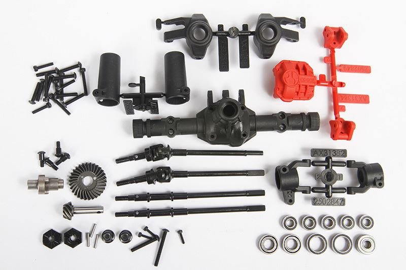 AR44 Locked Axle Set Front or Rear Complete AX31438 Axial SCX10 II