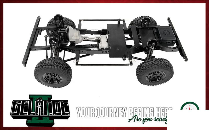 Z-K0064 RC4WD Gelande II Kit w/ 2015 Land Rover Defender D90 Hard