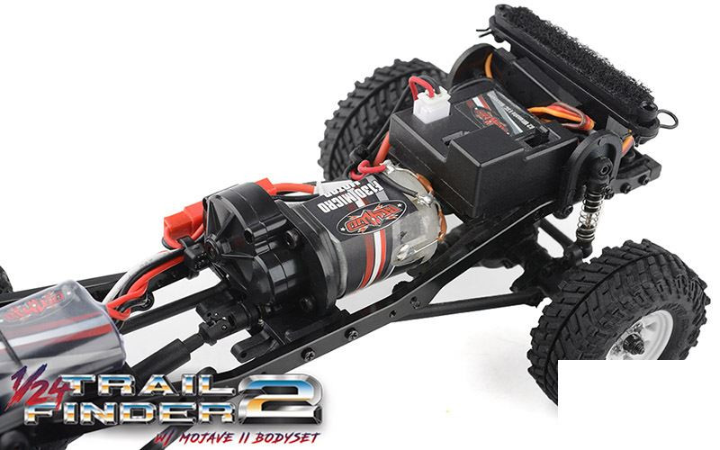 Z-RTR0051 RC4WD 1/24 Trail Finder 2 RTR W/ Mojave II Hard Body Set