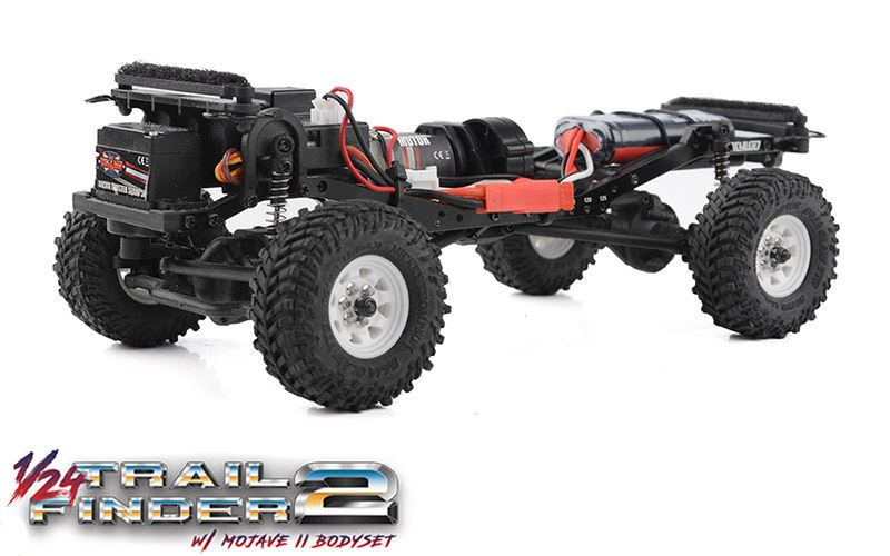Z-RTR0051 RC4WD 1/24 Trail Finder 2 RTR W/ Mojave II Hard Body Set
