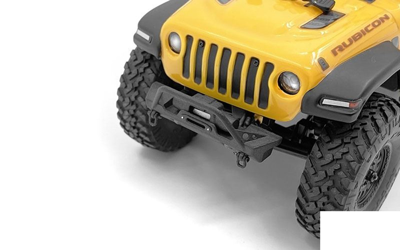 VVV-C1048 Micro Series Front Bumper w/ Plastic Winch for Axial SCX24 1/24 Jeep  Wrangler RTR VVV-C1048 RC4WD