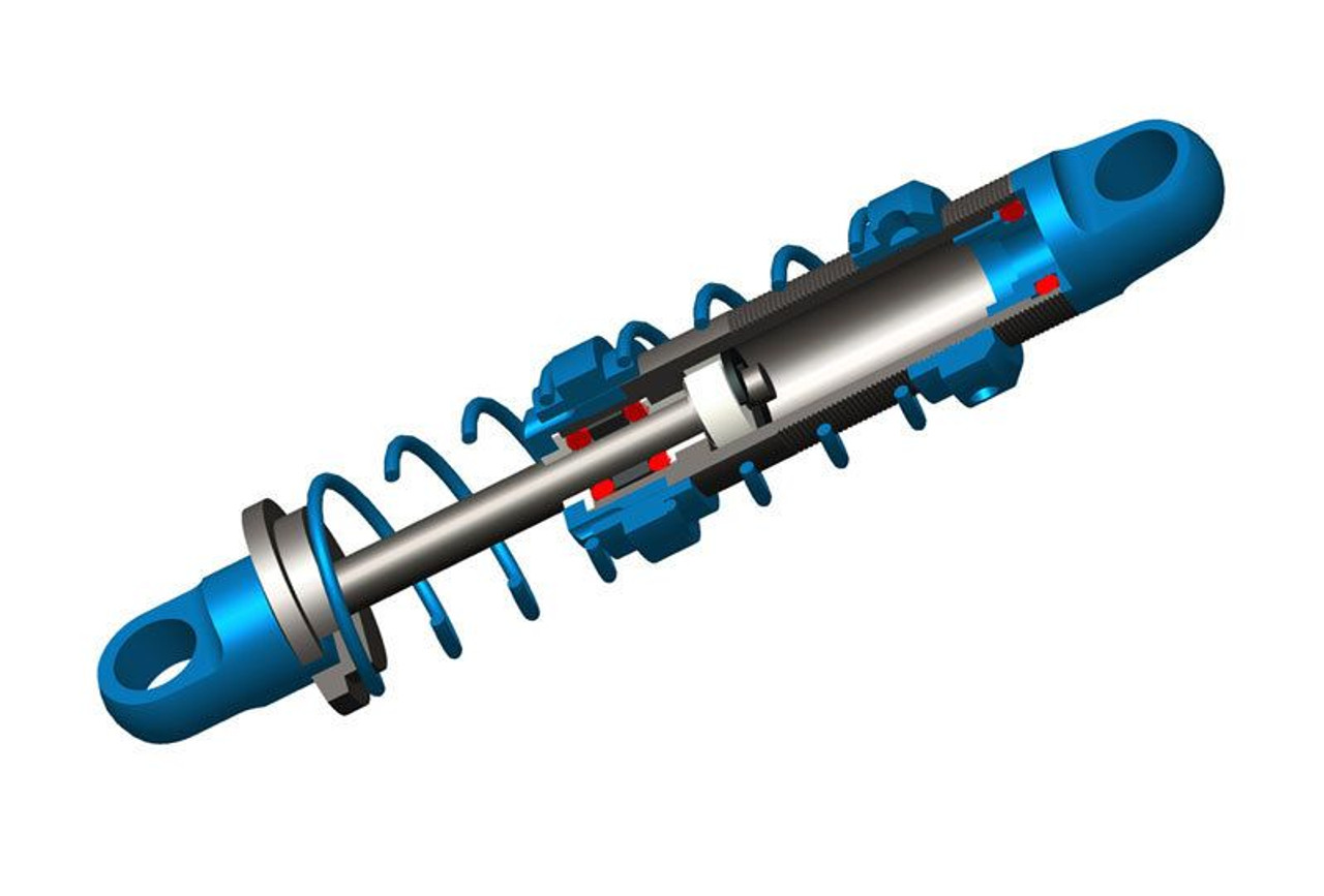 King Off-Road adjustable Dual Spring coil over Shocks 70mm