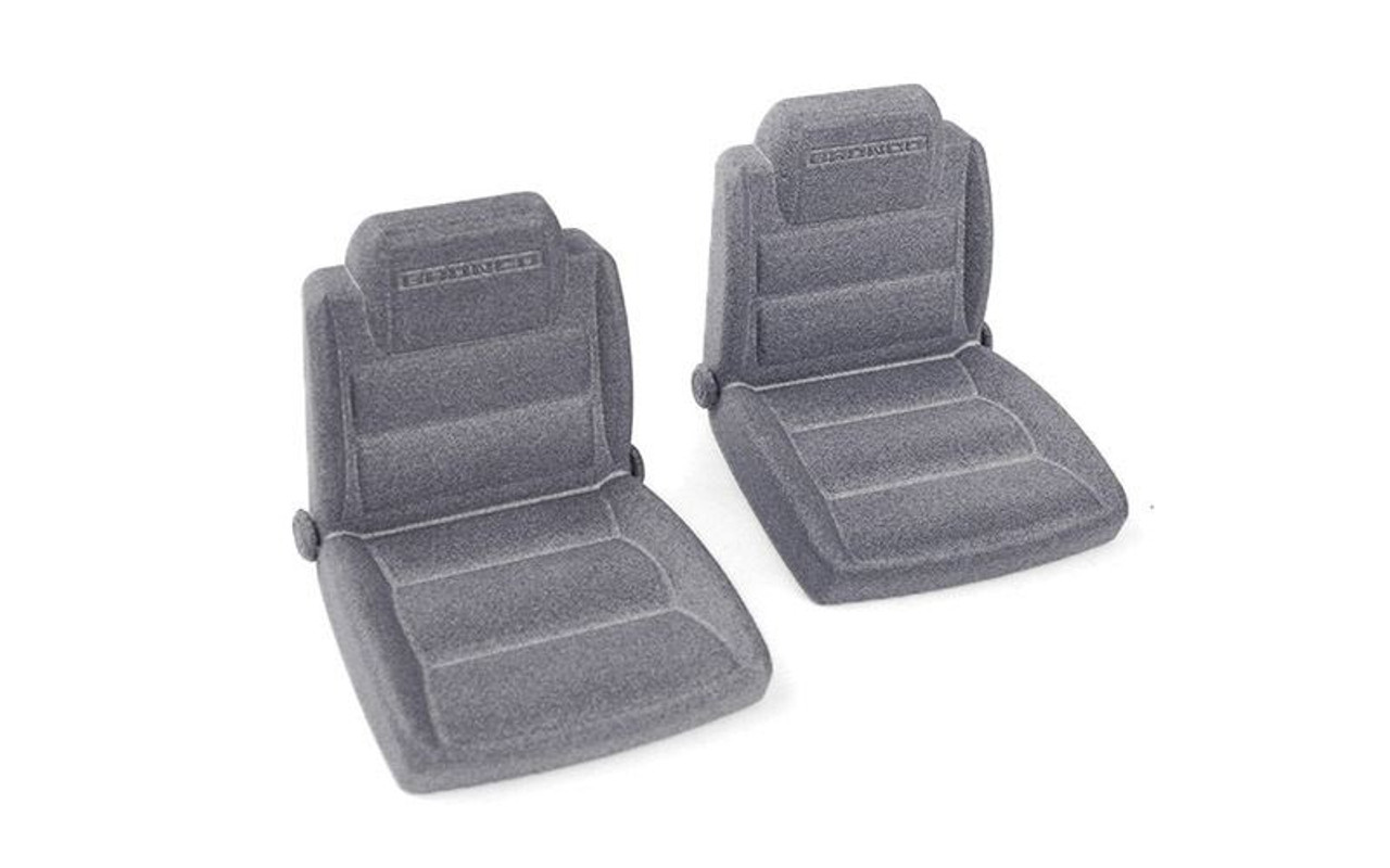 VVV-C1292 Bucket Seats for Axial SCX10 III Early Ford Bronco (Gray) RC4WD