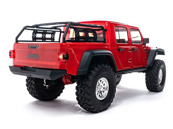 1/10 SCX10III Jeep JT Gladiator with Portals RTR, RED AXI03006BT2