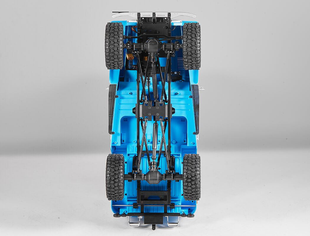 FMS 1/10th Toyota Land Cruiser FJ40 RS - Blue FMS11035RSBU - rc Bitz