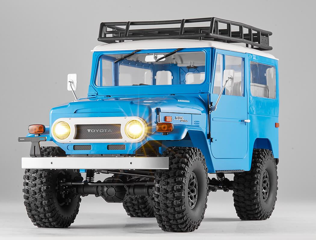 FMS 1/10th Toyota Land Cruiser FJ40 RS - Blue FMS11035RSBU - rc Bitz