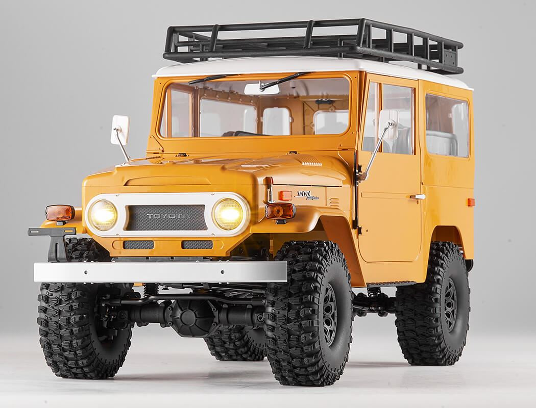 FMS 1/10th Toyota Land Cruiser FJ40 RS - Yellow FMS11035RSYL - rc Bitz