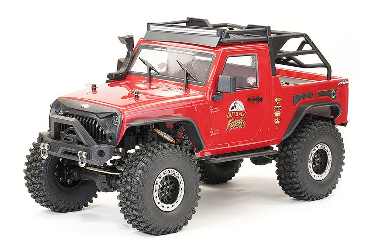 FTX Outback Fury 2.0 4X4 RTR Trail Crawler - Red FTX5578R