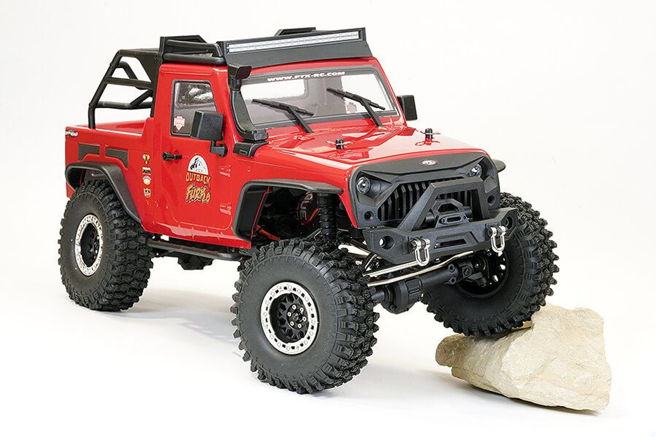 FTX Outback Fury 2.0 4X4 RTR Trail Crawler - Red FTX5578R - rc Bitz