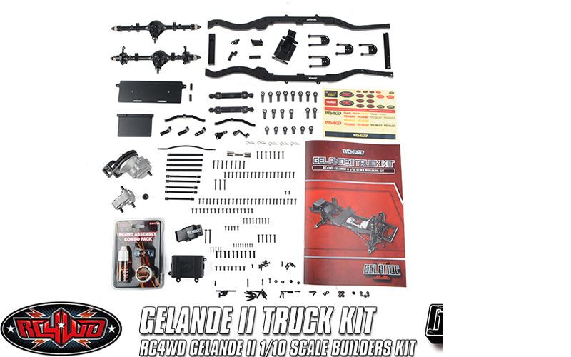 Z-K0071 RC4WD Gelande II Truck 1/10 Scale Builders Kit RC4WD RC4ZK0071
